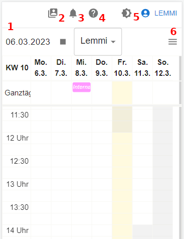 05 Kalender Funktionen