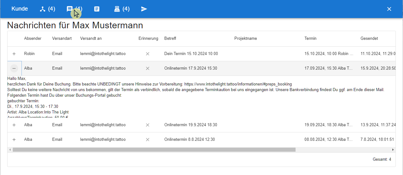 07 Kunde Nachrichten