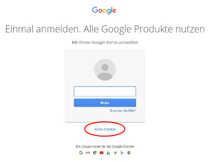 04 Google neues Konto