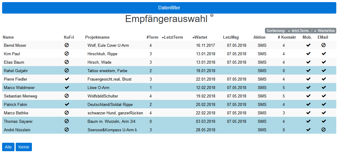 07 Broadcast Empfaengerauswahl