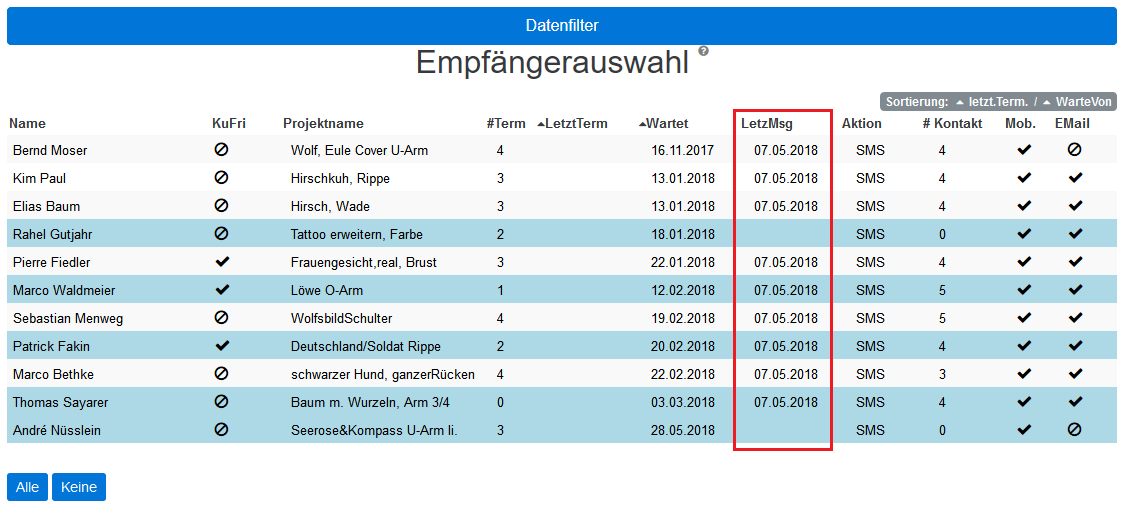 10 Empfaengerauswahl nach LetztKont